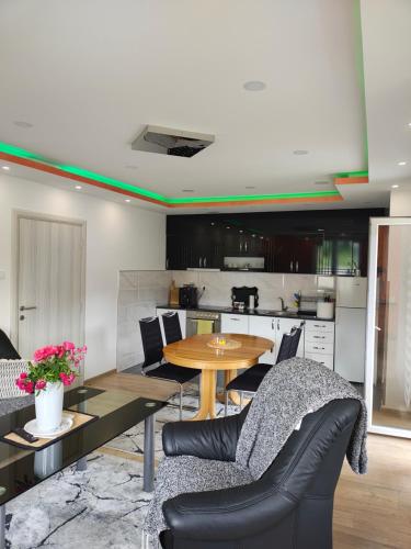Kuchyň nebo kuchyňský kout v ubytování Apartman Zlatar-Vasiljevic