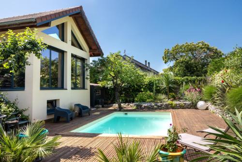 La Paradisiaque - Near Geneva, Pool, Calm & Mountain