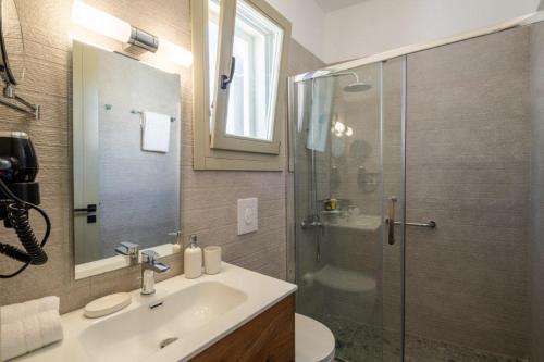 Koupelna v ubytování IRENA Residences