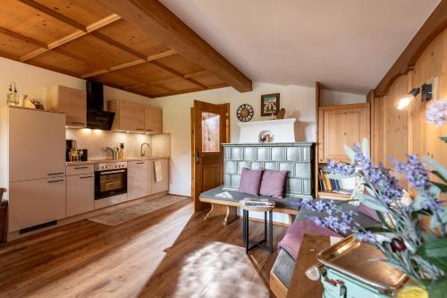 Η κουζίνα ή μικρή κουζίνα στο Appartement Beilberg