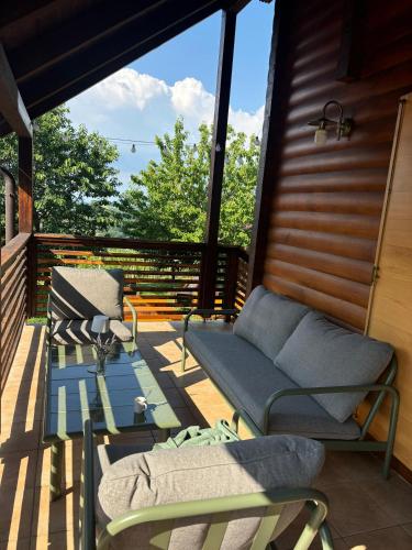 Balkón nebo terasa v ubytování Winery & Rural Holiday Home Hren Hiža - Sveti Martin na Muri