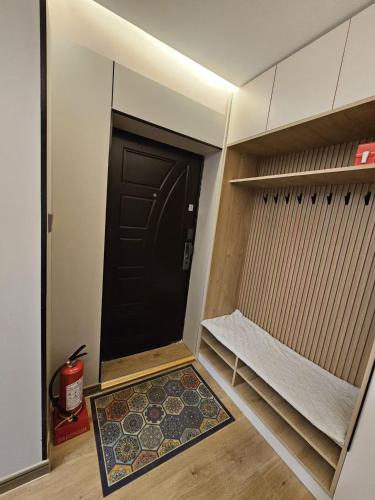 Кровать или кровати в номере Central Guest House