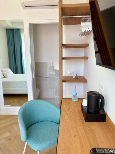 Una cama o camas en una habitación de Kairos Tropea