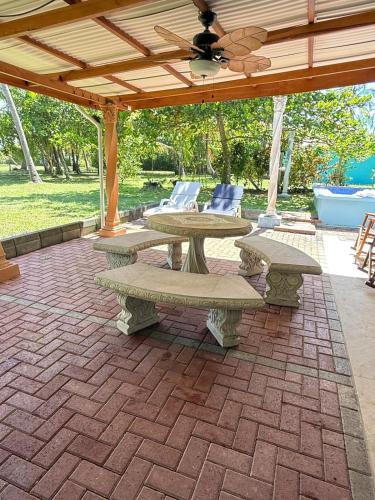Zahrada ubytování Villa Toucan