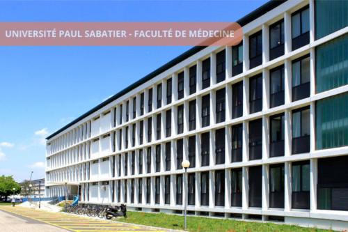 a large white building with a sign on the side of it at T2 - Havre paix 1à4p - Ramonville, Toulouse - Px Paul Sab & Labège - PKG in Ramonville-Saint-Agne