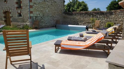 Πισίνα στο ή κοντά στο Domaine de Brignon
