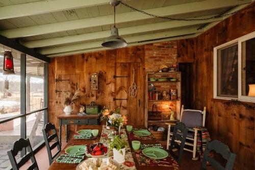 Χώρος καθιστικού στο Chestnut Hill Farm