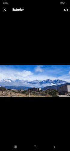 a picture of a view of the mountains at Tierra Andina Potrerillos in Potrerillos
