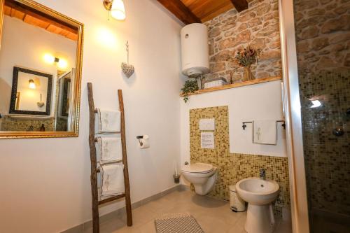 Et badeværelse på Villa Siesta