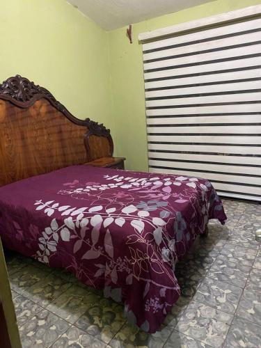 Katil atau katil-katil dalam bilik di Departamento Centrico Morelos