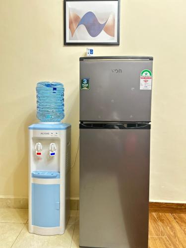 Køkken eller tekøkken på Nana Suites 1-bedroom with Swimming pool & Fast WiFi & Mall