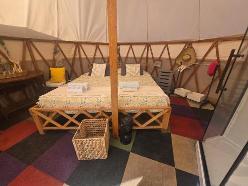 Posezení v ubytování Sunshineglamping2024