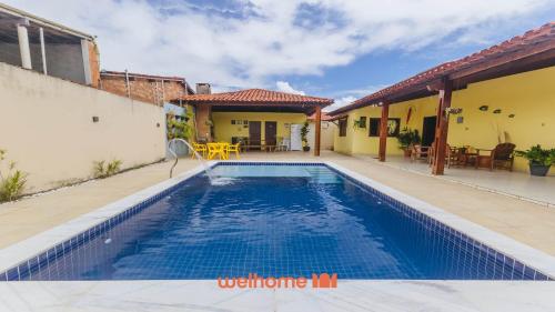 Bazén v ubytování Casa em Passo de Camaragibe perto da praia nebo v jeho okolí