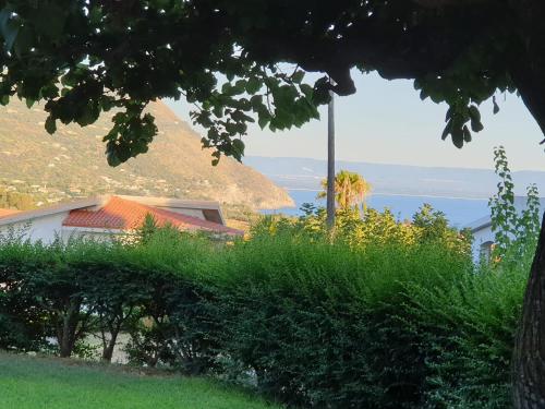 a view from the hill of a house at Capomare2 in Capo Vaticano