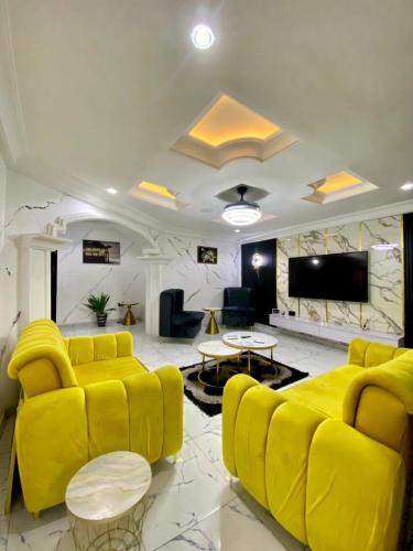 TV a/nebo společenská místnost v ubytování Residence inn