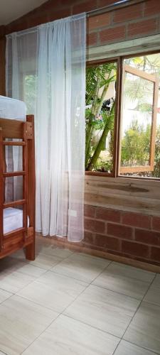 Postel nebo postele na pokoji v ubytování Posadas Mari
