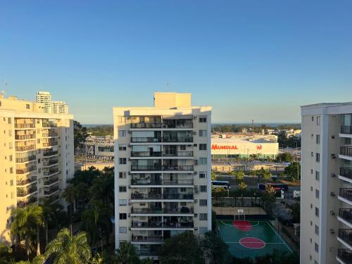 Nespecifikovaný výhled na destinaci Rio de Janeiro nebo výhled na město při pohledu z apartmánu