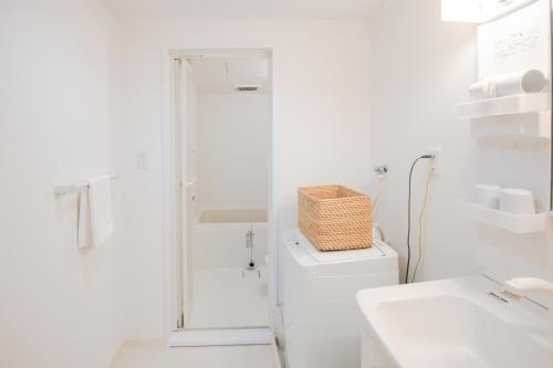 Ένα μπάνιο στο GuestHouse MIYABI