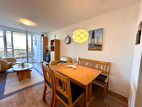 Posezení v ubytování Ferienwohnung De Diek 103