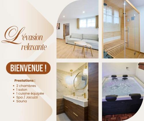 L'Évasion Relaxante Sauna et Spa privé