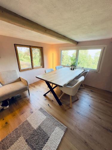Una cama o camas en una habitación de Chalet
