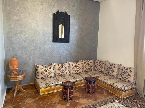 Zona de estar de Dar Abdou