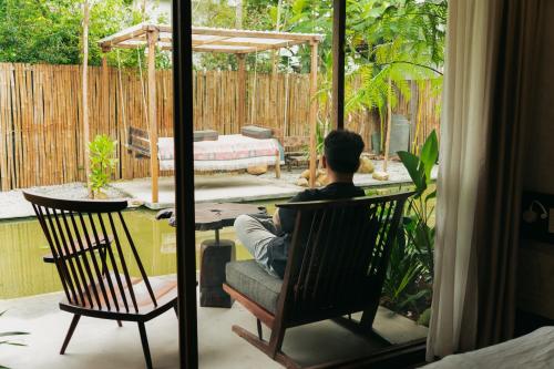 Zona de estar de CasaWa Homestay Hue