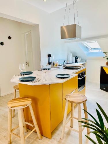 Lou & Moi Appartement à 50m de la plage