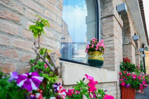 Balkón nebo terasa v ubytování Hotel Palazzo Krataiis