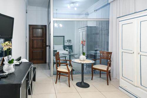 Posezení v ubytování Hotel Palazzo Krataiis