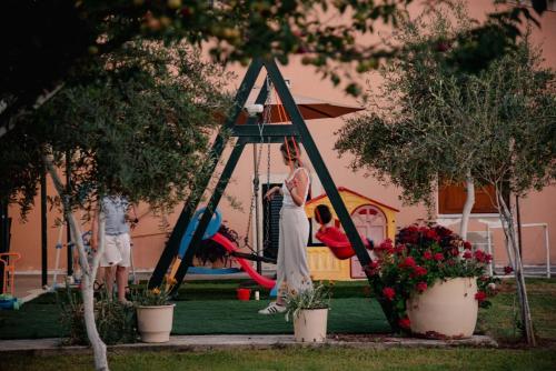 Zona de juegos infantil en Al Mare Family Suite