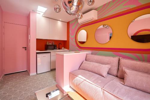 La Villa Orange - DISCO - proche cité médiévale et centre ville à pied