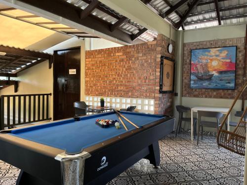 Τραπέζι μπιλιάρδου στο Nalayan Villa Kuala Besut