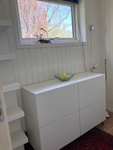 A bathroom at Hytten - Tiny house