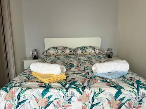 Postel nebo postele na pokoji v ubytování Apartment Debussy