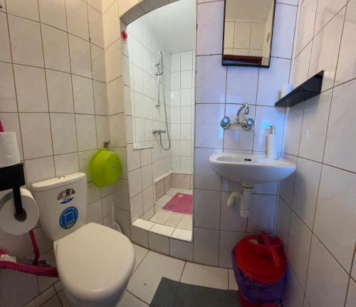 Koupelna v ubytování Magnolia