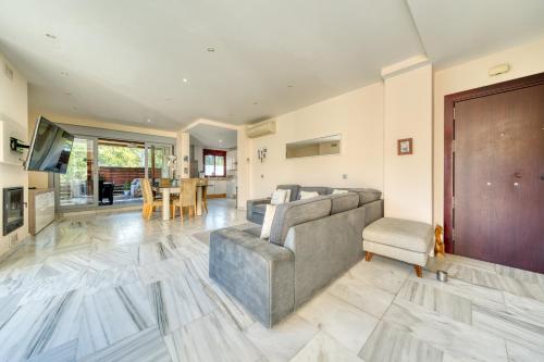 Posezení v ubytování Exclusive Villa Resort