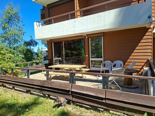 Balkón nebo terasa v ubytování Chamrousse 1750 - Le Taillefer - Appartement classé 3 étoiles