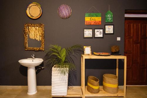 Simba homes tesisinde bir banyo