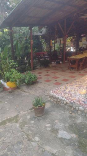 Jardín al aire libre en Spa Campestre Los Vedas