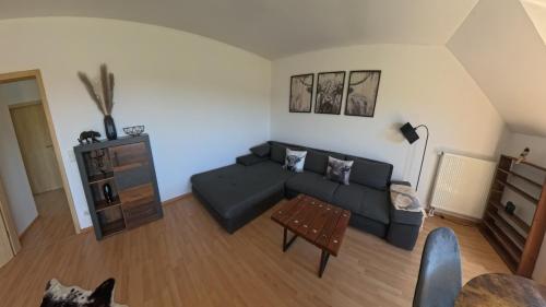 Χώρος καθιστικού στο Vibe Rooms Naturnah Neumarkt
