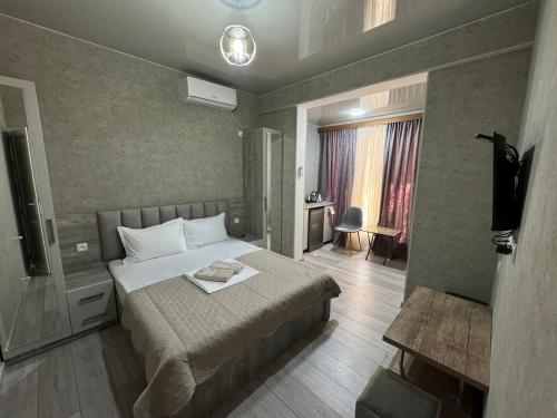 Postel nebo postele na pokoji v ubytování Villa Platinum