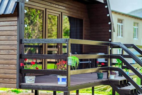 Balkón nebo terasa v ubytování Cottage SA-LI - კოტეჯი SA-LI