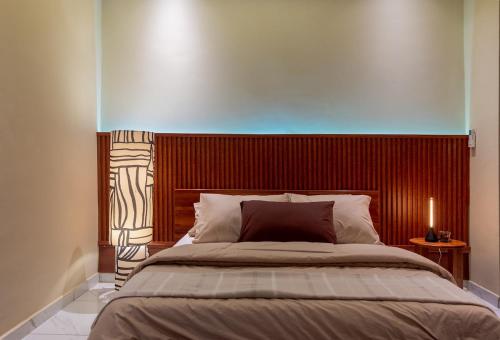 Llit o llits en una habitació de Maison Kéfi