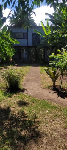 Moehiva Camping Rapa Nuiにある庭