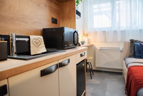Una cocina o cocineta en Apartmán u Horynů - Hýblova