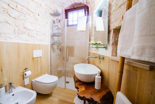Koupelna v ubytování Porta Pentimi Apartment