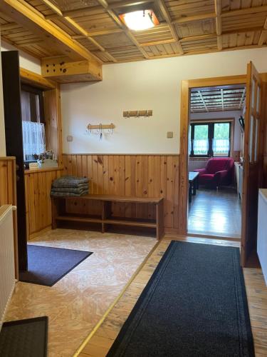 Un ou plusieurs lits dans un hébergement de l'établissement Apartmán Lukáš