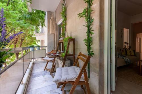 New Spacious 3BR Apt Near Kypseli 8 min to Metro