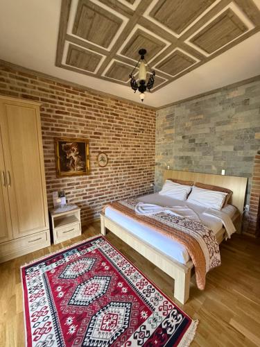 Giường trong phòng chung tại Guest House Lin